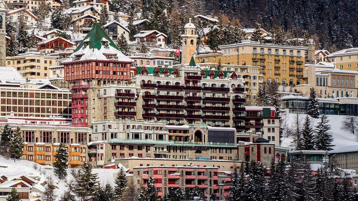 Resort Ski Mewah St Moritz