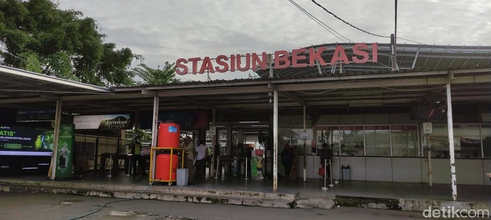 Stasiun Bekasi (Taufieq Renaldi Arfiansyah/detikcom)