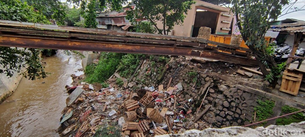 TPS Pasar Pal Tugu, 22 Januari 2021. (Taufieq Renaldi Arfiansyah/detikcom)
