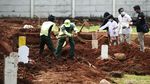 Tengok, Lahan Baru untuk Makam COVID-19 di Bambu Apus