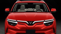 VinFast VF32 merupakan SUV D-segment berperforma yang bisa mengeluarkan torsi hingga 640 Nm. Sedangkan versi paling bongsor VF33, imobil listrik ini punya jelajah lebih jauh hingga 550 km untuk sekali pengisian. Foto: VinFast