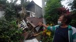 Dampak Tanah Longsor di Manado