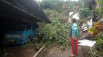 Dampak Tanah Longsor di Manado