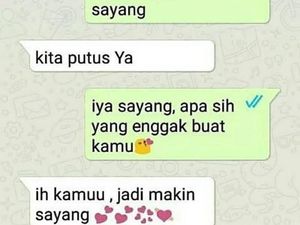 8 Chat Konyol Pasangan Minta Putus Tapi Nggak Jadi, Endingnya Bikin Ngakak