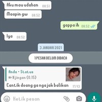 Dia yang minta putus tapi dia juga yang berharap buat diajak balikan. Ada yang begini juga nggak nih? Foto: Instagram/@koccak.parah.id