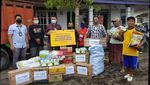 Distribusi Bantuan untuk Korban Banjir Jember