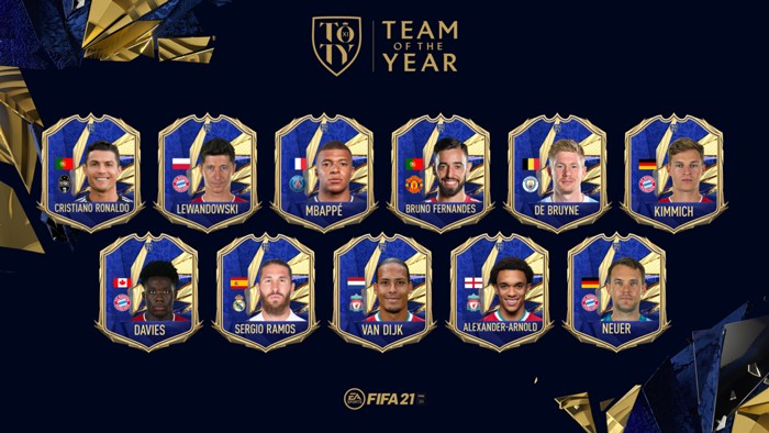 FIFA 21 Team of the Year