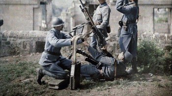 Suasana perang tahun 1917. Foto: Imgur