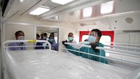 Maidi mengatakan, pihaknya bersama stafnya telah meninjau Emergency Medical Train (EMT) milik PT INKA yang berada di Jalan Yos Sudarso No 71, Kota Madiun.  PT INKA memiliki EMT yang terdiri tiga trainset dengan total 24 gerbong.