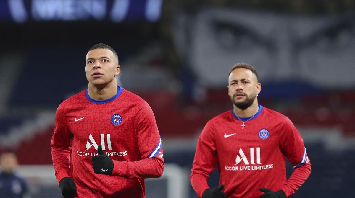 Kylian Mbappe dan Neymar. (Foto: Thibault Camus/AP)