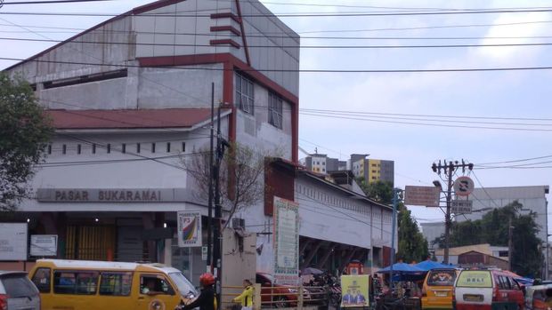 Pasar Sukaramai Medan (Datuk Haris-detikcom)