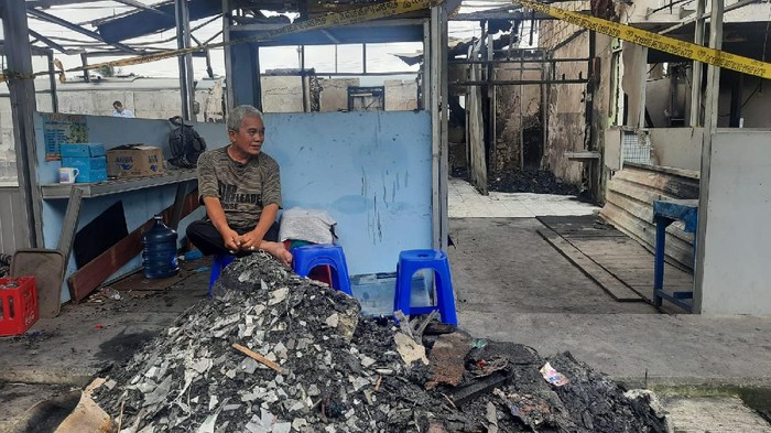 Perumahan Semipermanen di Jakpus Terbakar