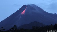 Hingga saat ini volume kubah lava Merapi mencapai 104 ribu meter kubik. Laju pertumbuhan kubah lava rata-rata 8,6 kilometer kubik.