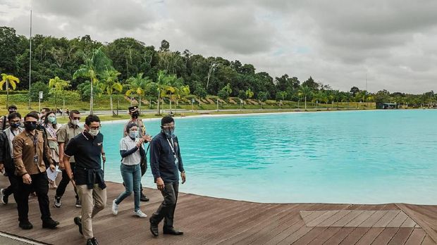 Sandiaga Uno Tunjukkan Lengkapnya Infrastruktur dan Ketatnya Penerapan Protokol Kesehatan Kawasan Bintan