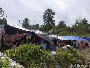 Trauma Usai Sepekan Diguncang Gempa, Warga Mamuju Bertahan di Pengungsian