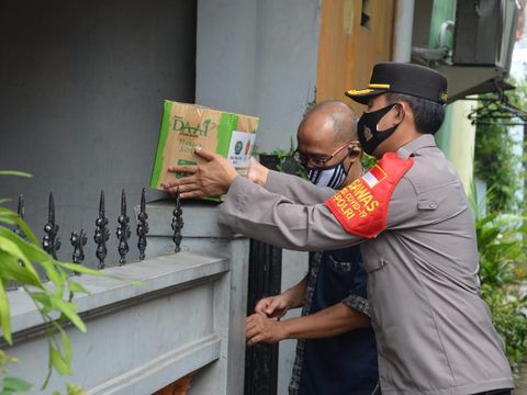Sembako untuk pasien COVID-19 di Bekasi (Dok Istimewa)