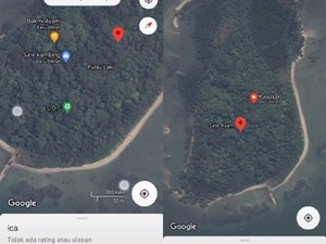 Viral Tag Lokasi Warung Makan hingga Tanda S.O.S di Pulau Laki, Ini Penjelasannya