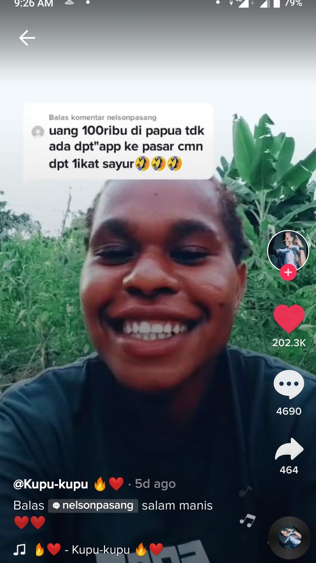 Wanita Ini Beberkan Harga Makanan di Papua, Seikat Sayur Rp 100 Ribu