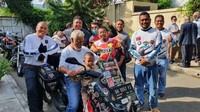 Motor ini juga mencuri perhatian mantan Presiden dan Perdana Menteri (PM) Timor Leste, Xanana Gusmao. Foto: Dok. YIMM