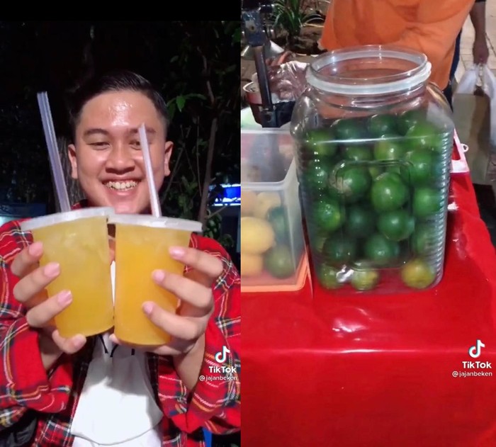 Duh! Food Vlogger Ini Kaget Jajan Es Jeruk Pinggir Jalan Rp 60 Ribu