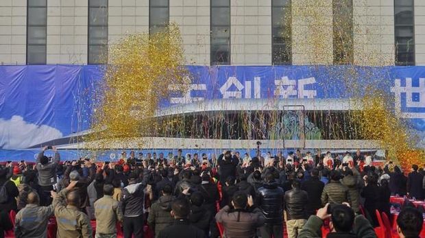 Kereta Maglev Supercepat Pertama China (Dok.Xinhua/Liu Kun via detikFinance)