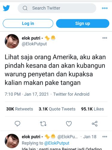 Ratusan Netizen Punya Cita-cita Kocak Jualan Makanan di Amerika