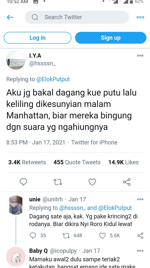 Ratusan Netizen Punya Cita-cita Kocak Jualan Makanan di Amerika