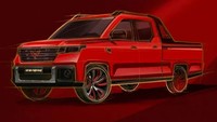 Dalam balutan sketsa, Wuling Journey rencananya bakal dilepas terlebih dulu ke pasar China. Foto: SGMW