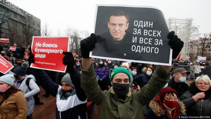 Aktivis Anti Korupsi Rusia: Pemerintah Benar-Benar Takut Gerakan Protes Pro Navalny