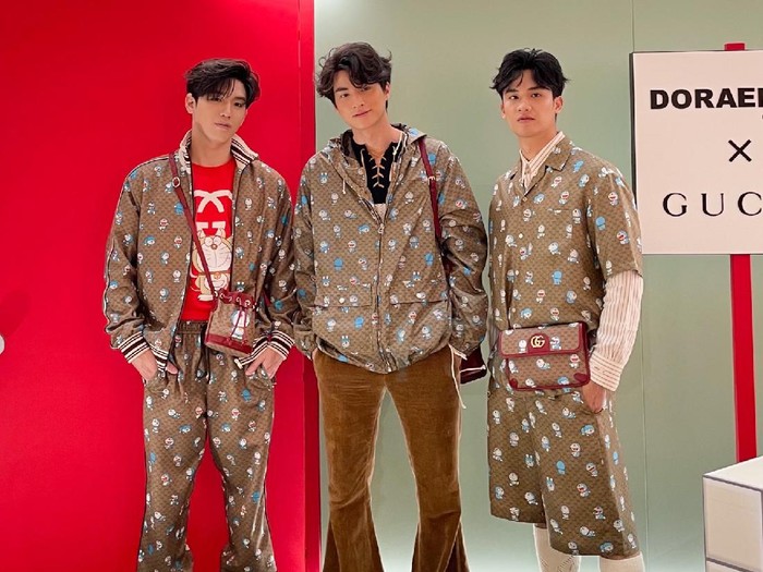 Aktor Thailand di Peluncuran Doraemon x Gucci Aktor Thailand di Peluncuran Doraemon x Gucci