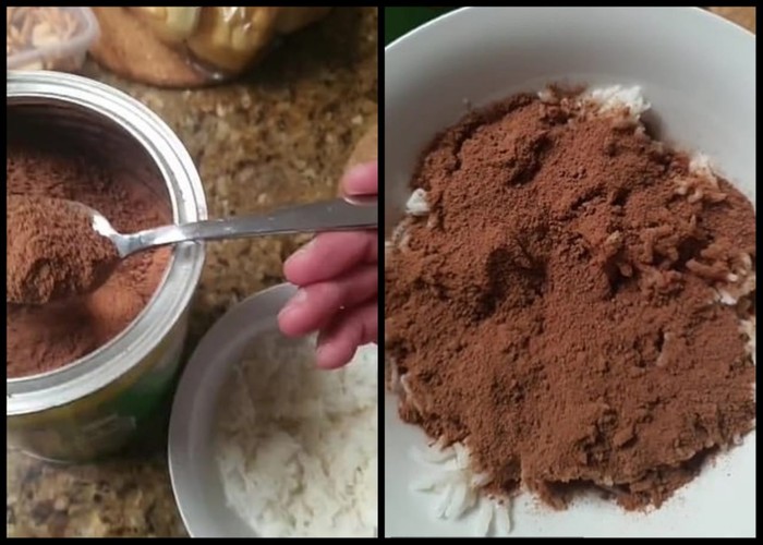 Aneh Banget! Pria Ini Hobi Makan Nasi Pakai Milo Aneh Banget! Pria Ini Hobi Makan Nasi Pakai Milo