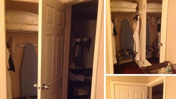  Satu pintu yang cuma bisa menutup salah satu ruangan. Foto: Boredpanda