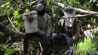 Kini anggota kelompok hanya tersisa empat orang. Satu dari empat orang itu, Bartono, berkisah dahulu mereka bisa mendapat 30 kilogram madu lebah dursara (tawon gong) dalam sekali perjalanan berburu, namun kini hanya 8 kilogram.  