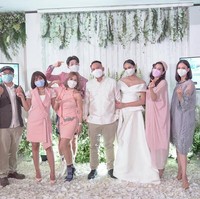 Keduanya sempat menggelar acara lamaran meriah pada 26 Januari 2021. Foto: Instagram/@@kalinaocktaranny