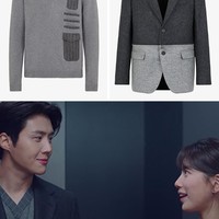 Memerankan Han Ji Pyeong dalam Start Up membuat Kim Seon Ho termasuk pemain drakor paling fashionable. Kim Seon Ho kerap tampil rapi dan profesional dalam balutan jas. Salah satu outfit-nya yang mencuri perhatian, dikenakan Han Ji Pyeong saat berada di dalam lift bersama Seo Dal Mi (pemain Bae Suzy). Ia memadukan dua koleksi FENDI, yakni blazer seharga Rp 26,9 juta dan wool jumper seharga Rp 11,7 juta. Foto: Dok Burberry, Netflix