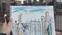 Live Sketching 798 art district