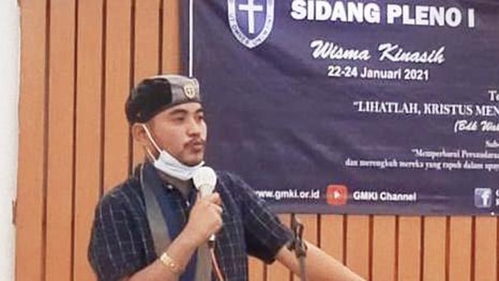 Ketua Umum GMKI, Jefri Gultom. (Dok GMKI)