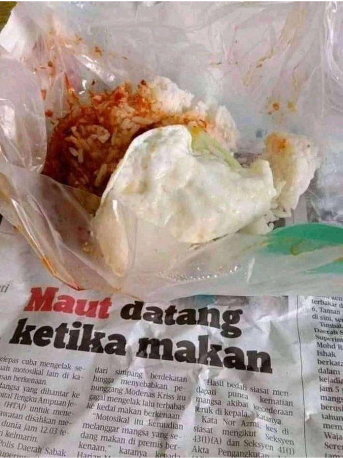 Kocak! 5 Tulisan di Kertas Bungkus Makanan Ini Bikin Nafsu Makan Hilang