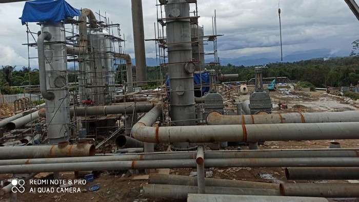 Lokasi pipa gas bocor di Madina, Sumut (dok. Istimewa)