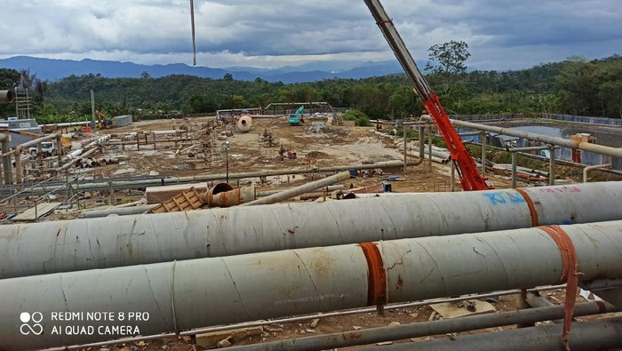 Lokasi pipa gas bocor di Madina, Sumut (dok. Istimewa)