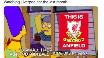 Sudah tidak ada permainan bola menarik di Anfield. Foto: istimewa