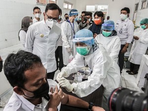 2.263 Tenaga Kesehatan di Kota Bogor Sudah Divaksin COVID-19