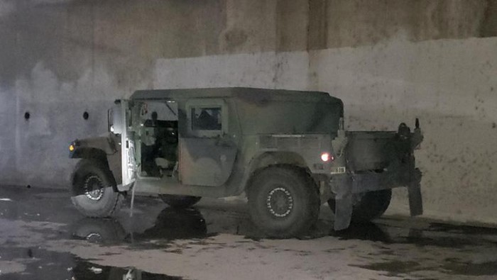 Rantis ini dicuri di pangkalan militer California, Amerika Serikat.