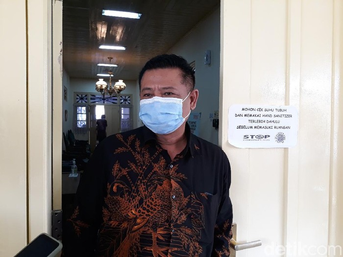 Sekda Daerah Istimewa Yogyakarta (DIY) Kadarmanta Baskara Aji, Senin (25/1/2021)