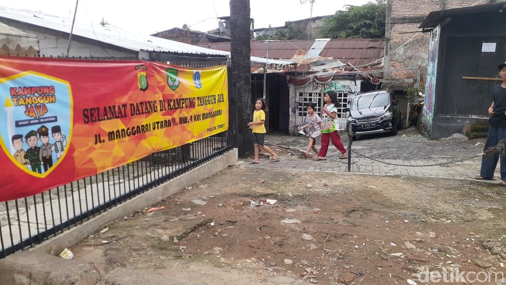 Suasana Manggarai, Jakarta Selatan, 25 Januari 2021. (Afzal NI/detikcom)