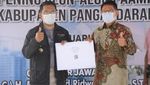 Foto: Wajah Baru Alun-alun Paamprokan, Ditargetkan Selesai Februari 2021