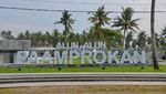 Foto: Wajah Baru Alun-alun Paamprokan, Ditargetkan Selesai Februari 2021