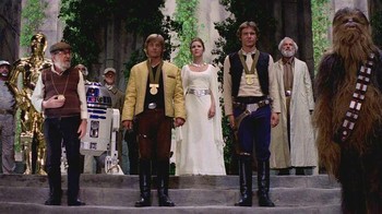 Di film Star Wars. Foto: instagram.com/the_dadvent/  