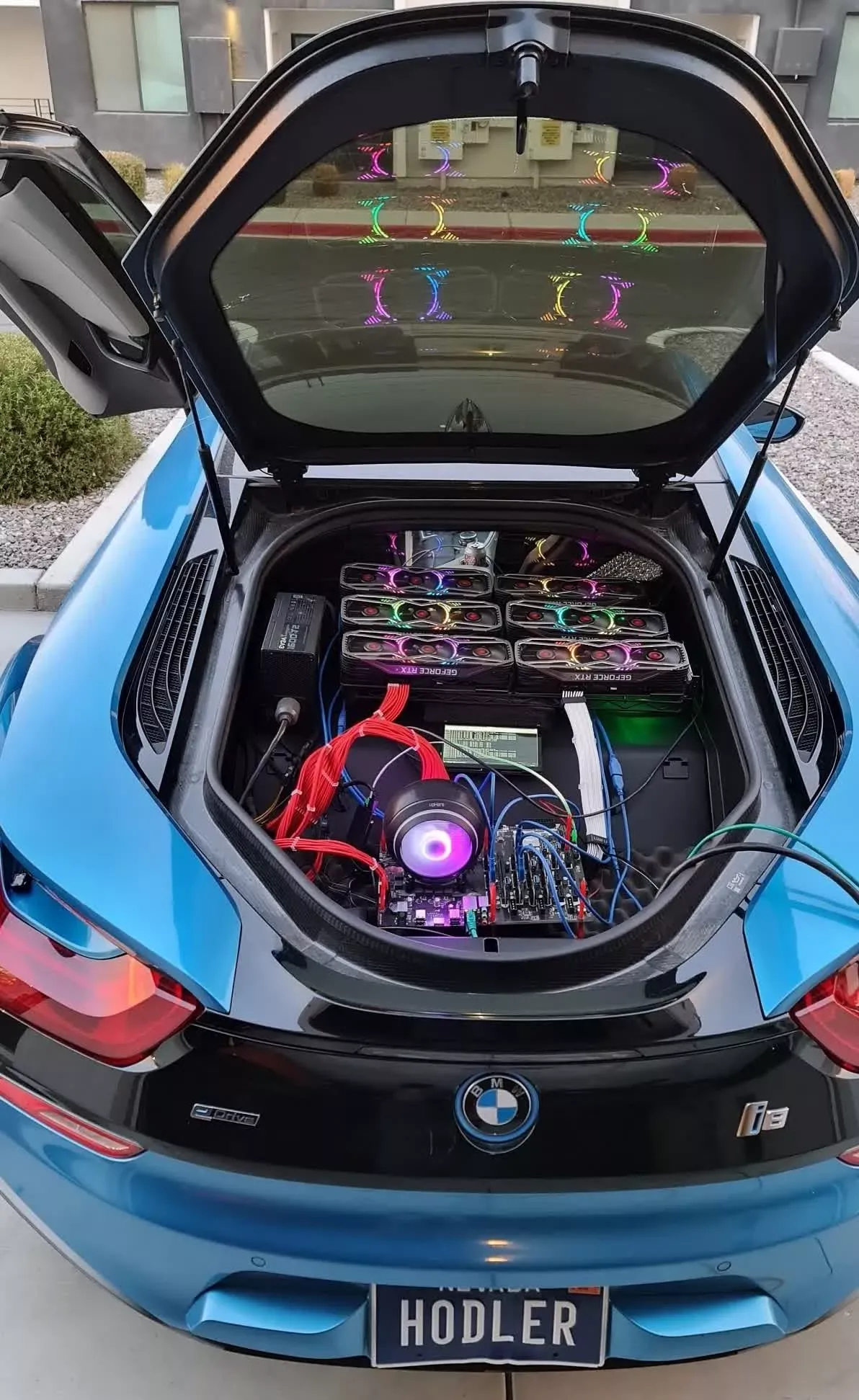 BMW i8 Bitcoin