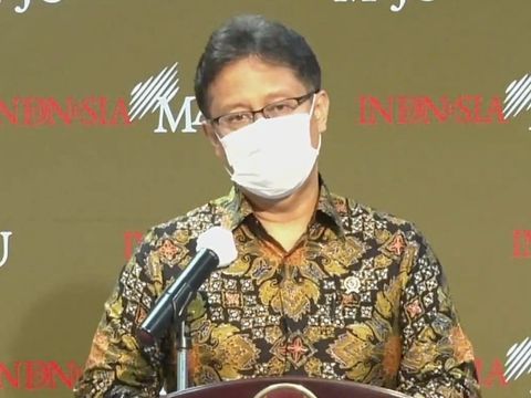 Budi Gunadi Sadikin memberikan keterangan pers di kantor presiden, 26 Januari 2021. (Tangkapan layar youtube Setpres)
